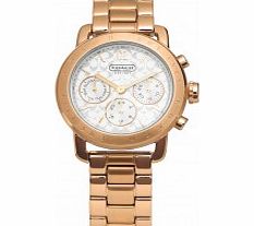 Coach Ladies Legacy Sport Rose Gold Plated