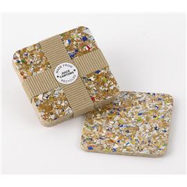 coasters 4 pack - Recycled Juice Cartons