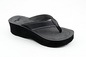 Bailey Ladies Flip Flops - Black