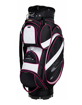 cobra Golf LRC-09 Ladies Cart Bag Black/White/Pink