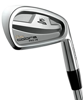 cobra Golf Pro CB Irons Steel 3-PW Left Handed
