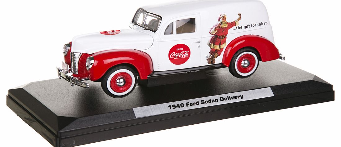 Coca-Cola 1940 Holiday Ford Panel Van 1:24 Scale