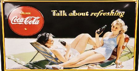 Coca-Cola Talk about refreshing 20 x 30cm 3D
