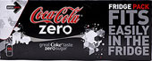 Coca Cola Zero Fridgepack (10x330ml) Cheapest in Sainsburyand#39;s Today! On Offer