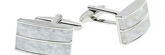 Code Red Mother of Pearl Cufflinks, Model 5243