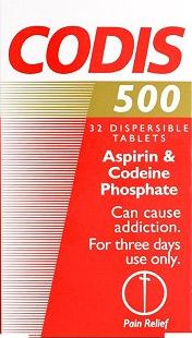 Codis, 2041[^]10033043 500 Tablets 10033043