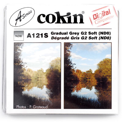 Cokin A121S Gradual Grey G2 Soft (ND8) Filter