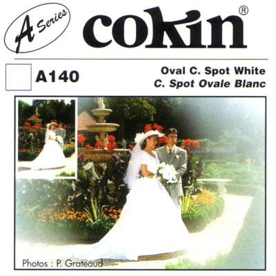 A140 Oval Centre Spot White Filter