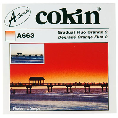 cokin A663 Gradual Fluorescent Orange 2 Filter