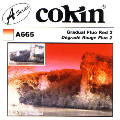 Cokin A665 Gradual Fluorescent Red 2 Filter