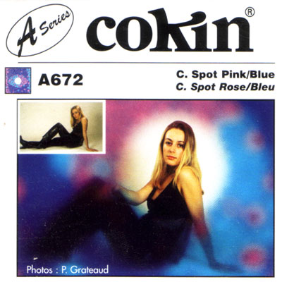 Cokin A672 C Spot Pink/Blue Filter