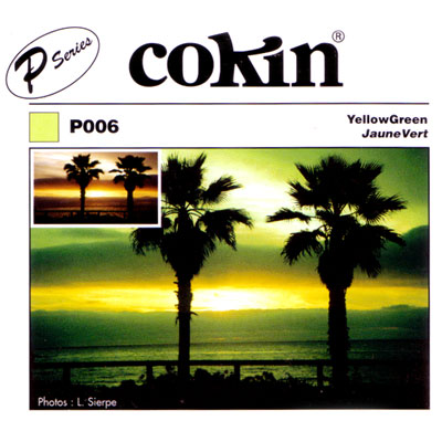 Cokin P006 Yellow/Green Filter