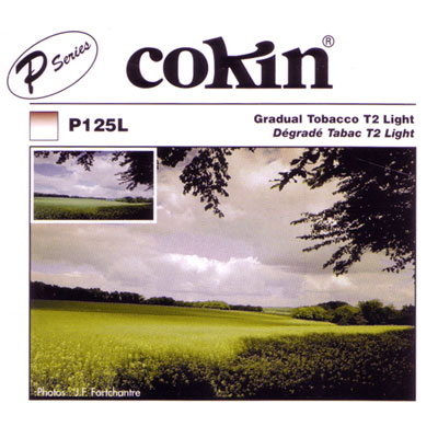Cokin P125L Gradual Tobacco T2 Light Filter