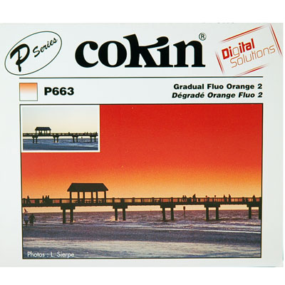 Cokin P663 Gradual Flourescent Orange 2 Filter
