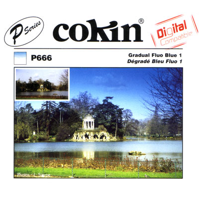 Cokin P666 Gradual Fluorescent Blue 1 Filter
