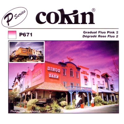 Cokin P671 Gradual Flourescent Pink 2 Filter
