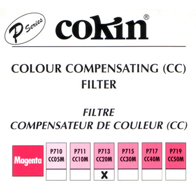 Cokin P713 Magenta CC20 Filter
