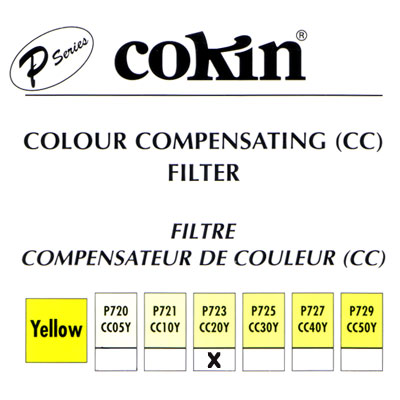 P723 Yellow CC20 Filter