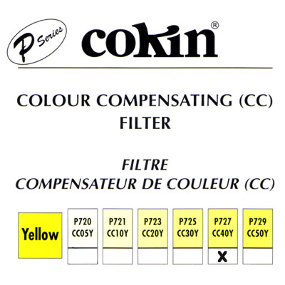 P727 Yellow CC40 Filter