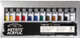 Colart New! Winsor and Newton Artists Acrylic Tube Sets - 12 x 20ml paints