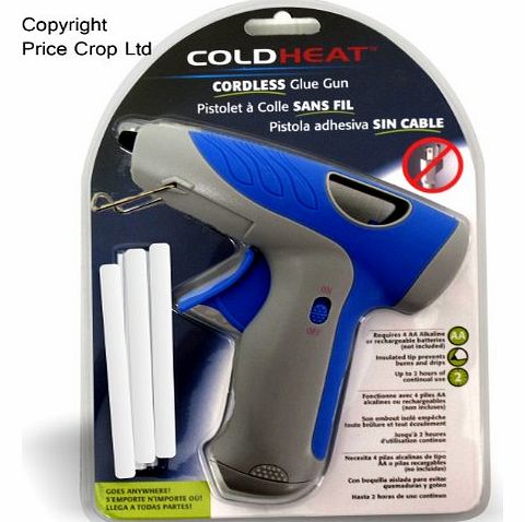 Cordless LED Glue Gun INCLUDES 3 FREE Glue Sticks