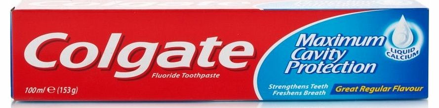 colgate Maximum Cavity Protection Toothpaste