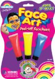 Colorific Face Art Peel Off 3 Tube