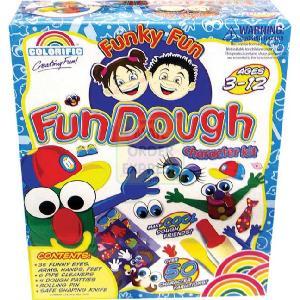 Colorific Funky Fun Dough Character Kit