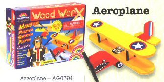 Colorific Wood Worx Aeroplane