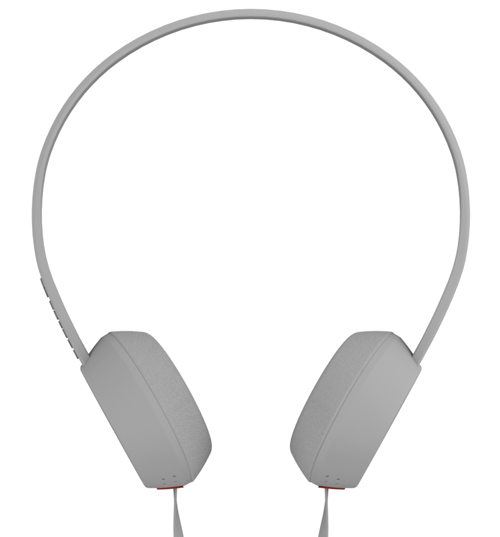 Retro White And Red Knock Headphones from Coloud