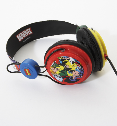Retro X-Men Marvel Headphones from Coloud
