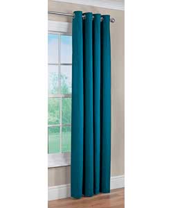 Colour Match Lima Ring Top Lagoon Curtains - 90