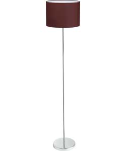 Colour Match Stick Floor Lamp - Chocolate