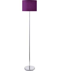Colour Match Stick Floor Lamp - Purple Fizz
