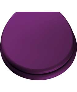 Colour Match True Purple Toilet Seat