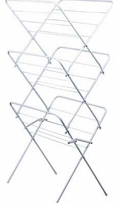 15m 3 Tier Indoor Clothes Airer -