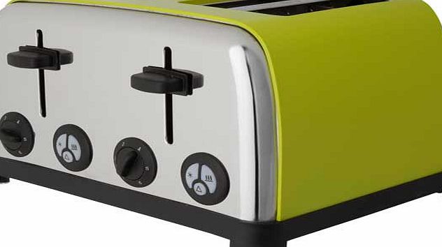 ColourMatch 4 Slice Stainless Steel Toaster -