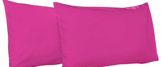 ColourMatch Funky Fuchsia Housewife Pillowcase -