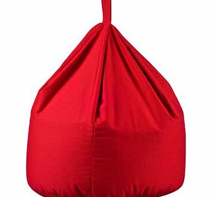ColourMatch Large Beanbag - Poppy Red