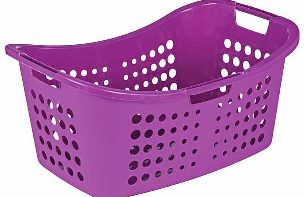 ColourMatch Laundry Basket - True Purple