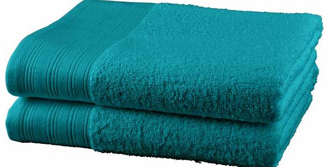 Pair of Bath Towels - Lagoon