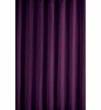 ColourMatch Plain Shower Curtain - Purple Fizz