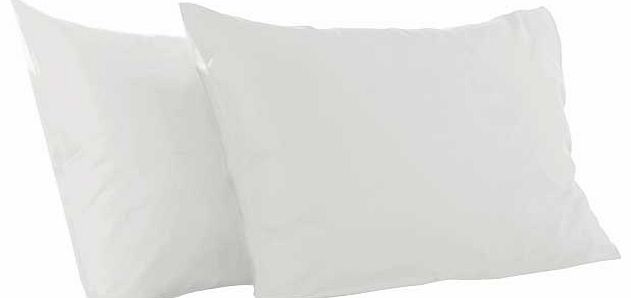 ColourMatch Super White Housewife Pillowcase - 2