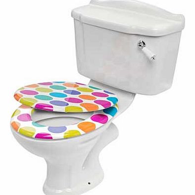 ColourMatch Toilet Seat - Spots