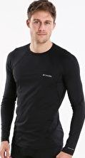 Columbia, 1297[^]255256 Mens Midweight Stretch Long Sleeve Top - Black
