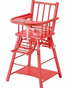 Combelle Convertible High Chair - Rosebud Varnish `One size