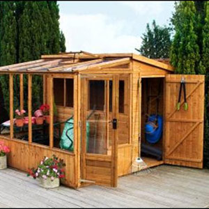combi Greenhouse 8ft x 8ft - Delivery plus