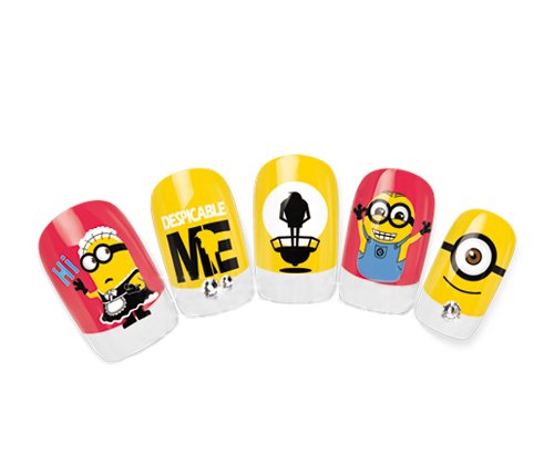 Come2Buy Come 2 Buy - Nail Art Tatoo/Wrap Water Transfer Decals Despicable Me 2 Minions Figures For Nail Art 