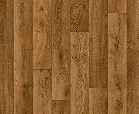 Comfylux Vinyl Lino Flooring. 2.5mm Thick Antique Oak Wood Effect 5 Year Guarantee Free Next Day Delivery. Buy Direct From Amazons Cheapest Vinyl Seller (A4 Sample)
