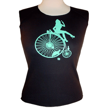 Commercial Underground Penny Farthing Vest Top